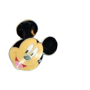 Disney Mickey Mouse Trading Pin Face Lapel Pin Brooch Accessories Jewelry Badge